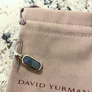 David Yurman Grey Silver Amulet Pendant